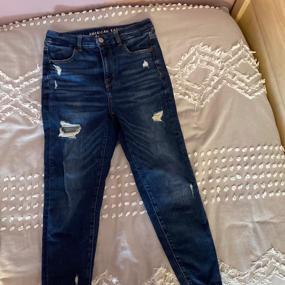 American Eagle Curvy Super High Rise Jegging Crop